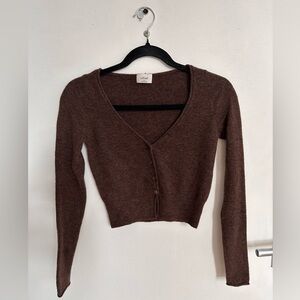 Aritzia Wilfred Santorini Cardigan
